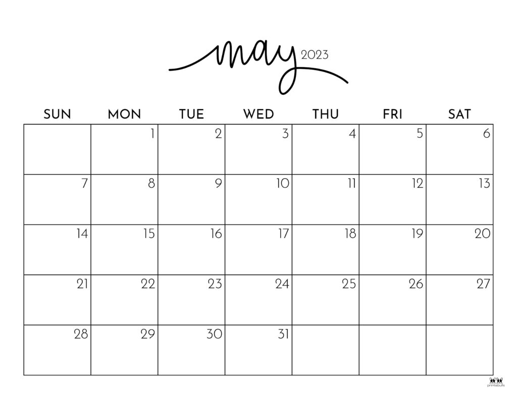 may 2023 calendar